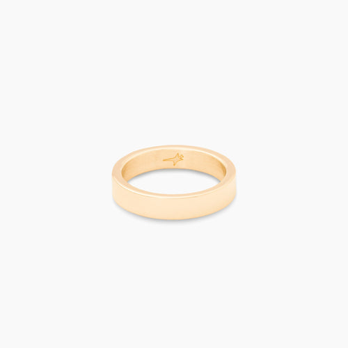 Slim classic band dorée