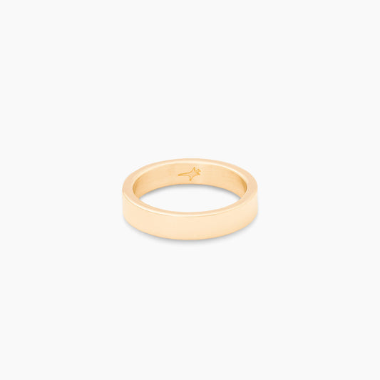 Slim classic band dorée