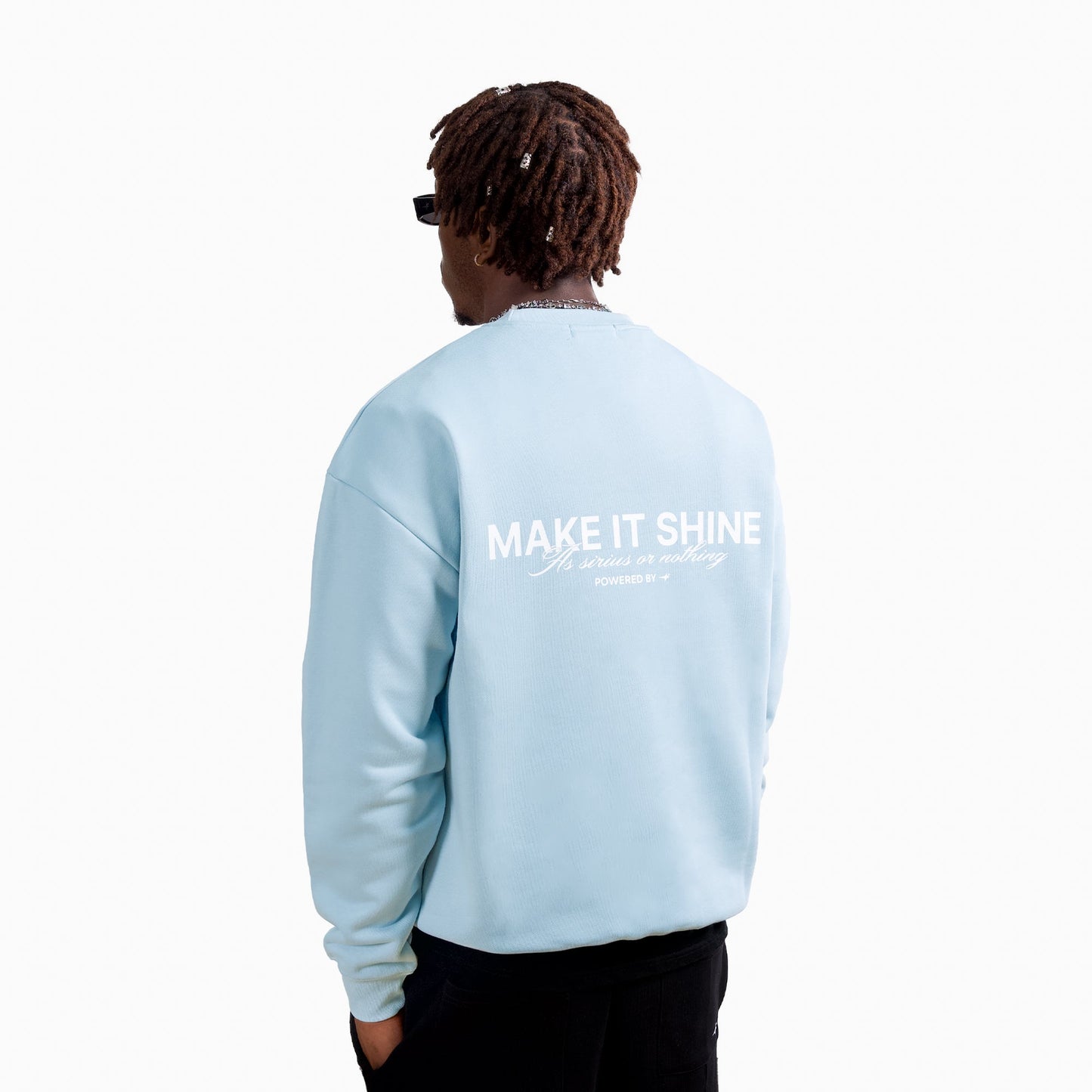Sweater Signature - Bleu clair