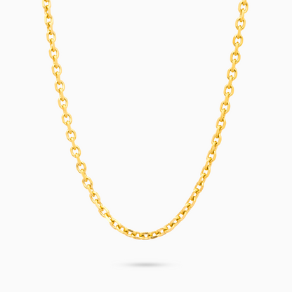 Chaine Câble 3 mm dorée