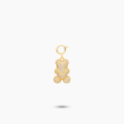 Sleakz Pendant - Icy Gummy bear doré
