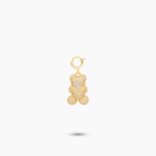 Sleakz Pendant - Icy Gummy bear doré