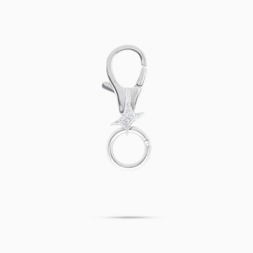 Carabiner Signature Argenté