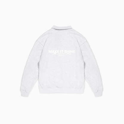 Polo sweater Signature - Gris
