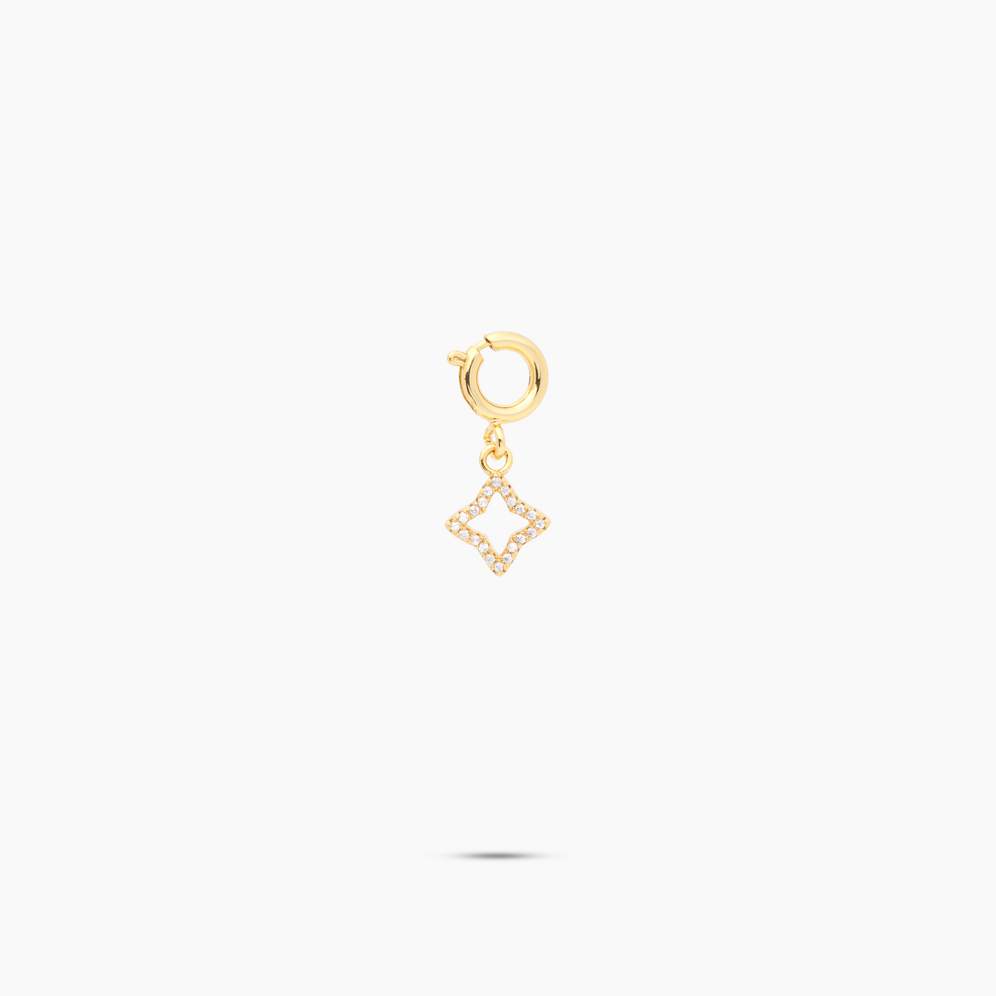 Sleakz Pendant - Hollow Flower doré