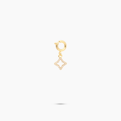 Sleakz Pendant - Hollow Flower doré