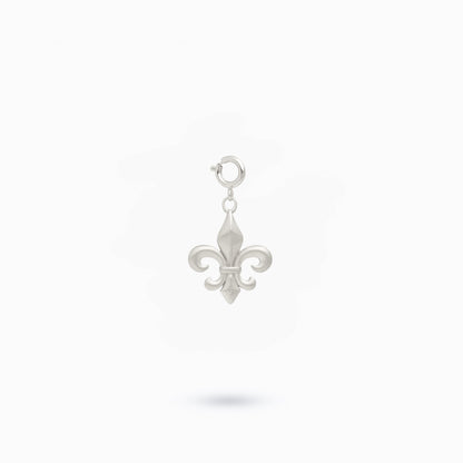 Sleakz Pendant - Fleur de Lys argenté