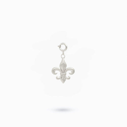 Sleakz Pendant - Fleur de Lys argenté